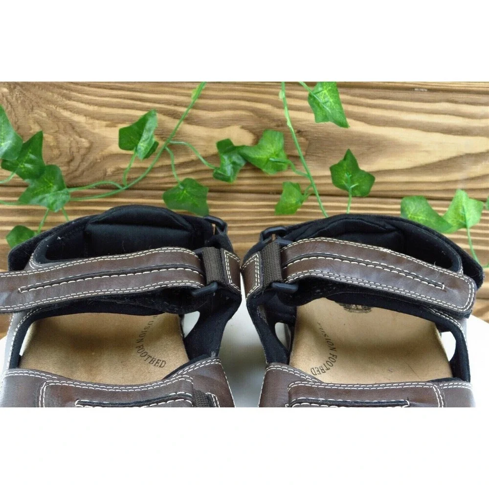 Dockers Men Size 10‎ M Brown Fisherman Sport Sandals Synthetic 9021389